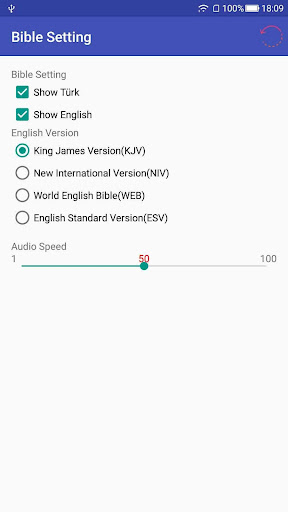 Turkish English Audio Bible screenshot 3
