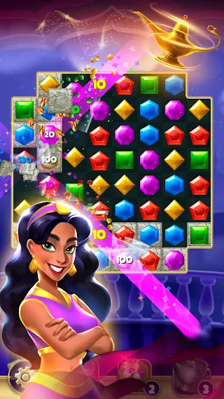 Jewel Lamp Master - Aladdin - Screenshot 2