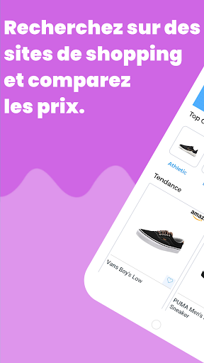 Aperçu de l'application