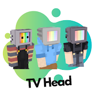 Skin TV Head for Minecraft PE