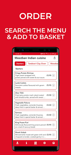 Meezban Indian cuisine Screen 2