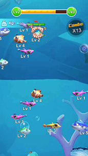 Hungry Fish 3D Hyper Evolution APK Mod +OBB/Data for Android 5