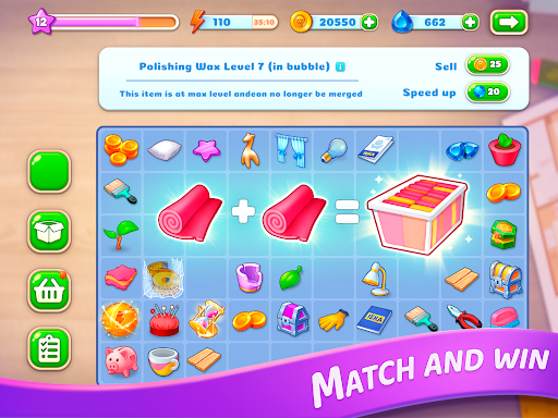 Merge Design: Home Makeover - Puzzle - games