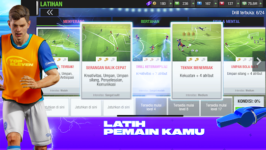 Modgila – Unduh Top Eleven Mod APK 2025 (Uang yang tidak terbatas) 4