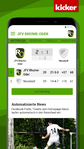 Android application JFV Rhume-Oder screenshort