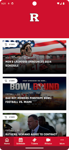 Android application Scarlet Knights screenshort