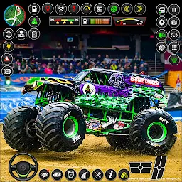 Monster Truck Stunts Racing 3D Mod Apk