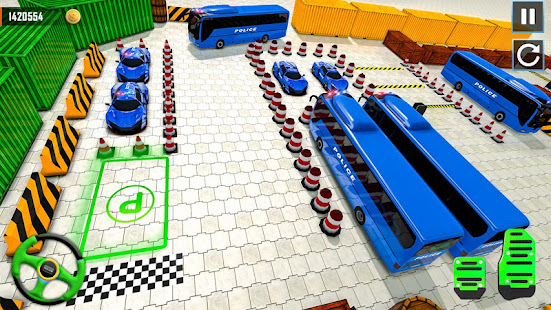 Police Bus Parking Game 3D 1.0.17 screenshots 2