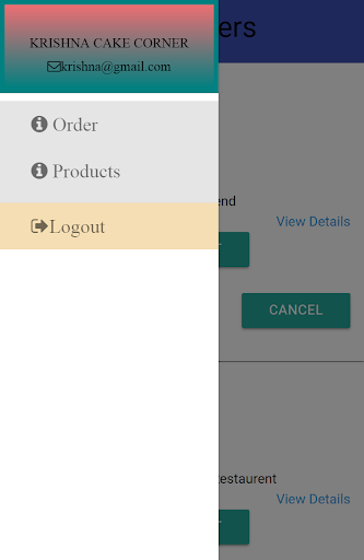 Food Fast Partner App Screen 2