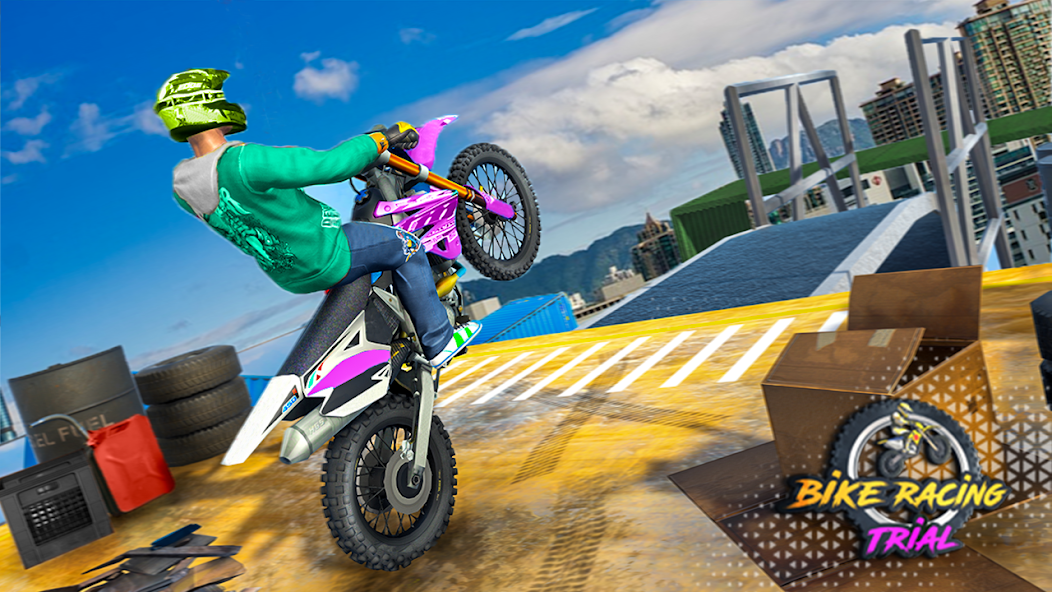 Bike Games: Bike Stunt Race 3D banner