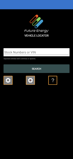 Android application Future Energy -Vehicle Manager screenshort