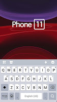 screenshot of Red Phone 11 Theme