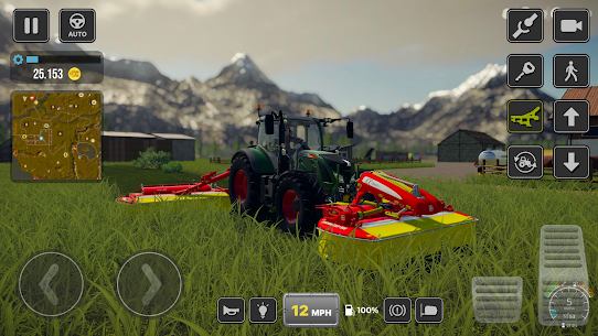 تحميل لعبة Farmer Simulator Tractor مهكرة للأندرويد باخر إصدار 3