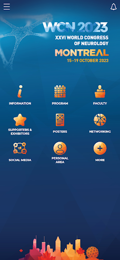 Android application WCN 2023 screenshort
