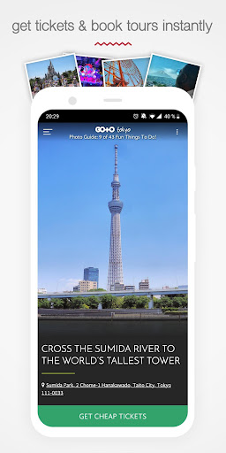 Tokyo Travel Guide & Planner Screen 3