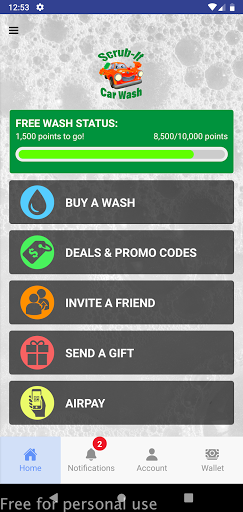 Scrub-It Car Wash Screen 2