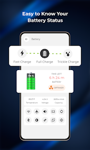 Safe Battery Full Charge Alarm