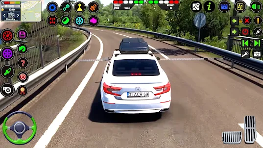 Auto-Simulator 3D-Autofahren