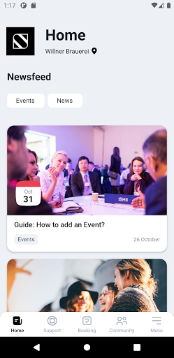 Android application Scaling Spaces screenshort
