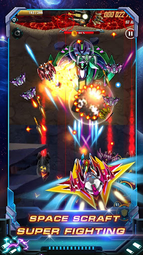 Télécharger New Galaxy War - Alien Space Shooter Games 2019 APK MOD (Astuce) screenshots 5