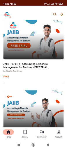 GoWin Academy - JAIIB CAIIB Screen 3