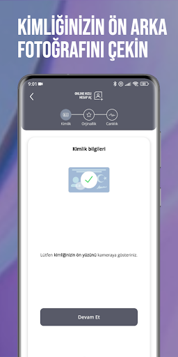 InvestAZ Online Hızlı Hesap Aç Screen 3