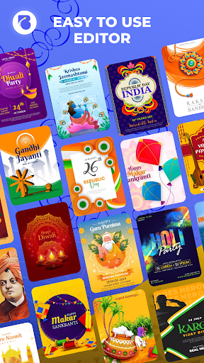 Android application BrandBoost - Poster Maker screenshort