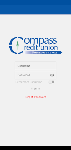 Android application Compass Federal Credit Union screenshort