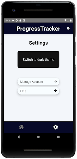 ProgressTracker Screen 2