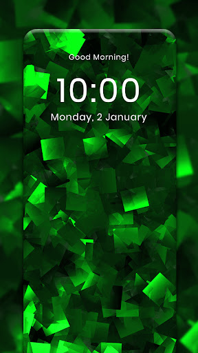 Android application Green Theme HD Wallpaper screenshort