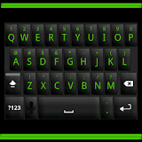 Black and Green Keyboard Skin icon
