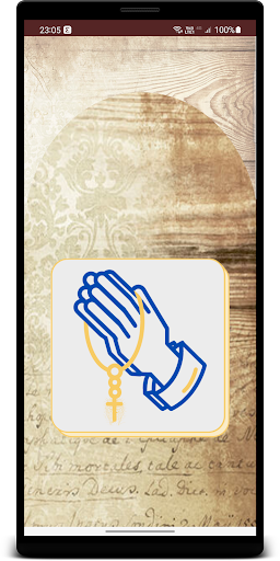 Android application Santos Rosarios screenshort
