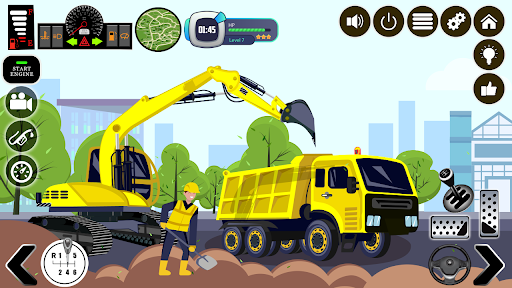 Construction Vehicles for Kids Screen 2