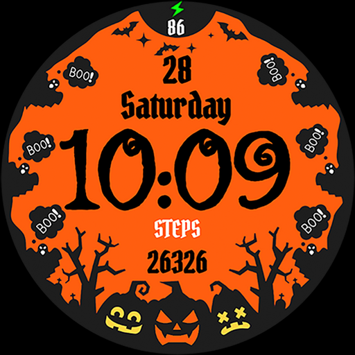 Happy Halloween Boo logo