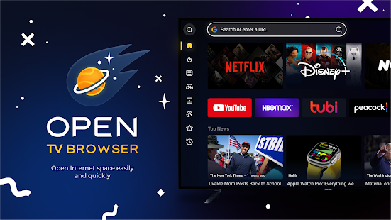 Open TV Browser Screenshot