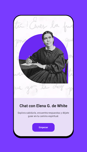 Android application EGW Chat - Habla con Elena screenshort