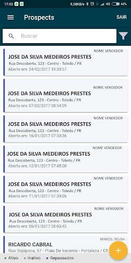 Service Prospect Mobile Screenshot 1 - AppWisp.com