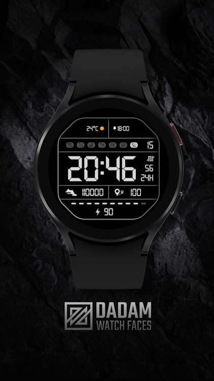 DADAM41 Digital Watch Face - New - (Android)