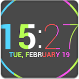 Nexus 4 Date Clock UCCW Skin icon
