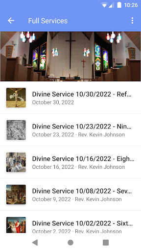 Holy Cross Lutheran - Carlisle Screen 2