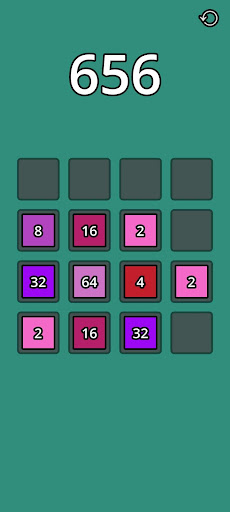 Android application Simple 2048 screenshort
