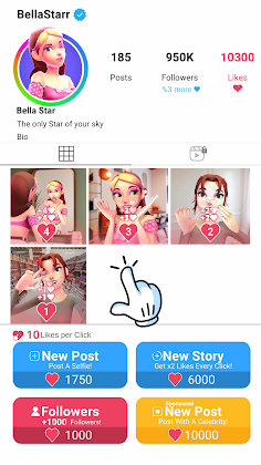 Influencer Clicker - Screenshot 1