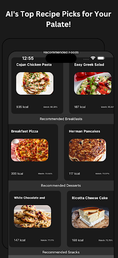 MetaFitX Screen 2