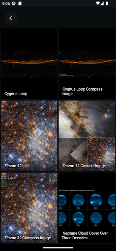 Hubble Space Telescope Tracker Screen 3