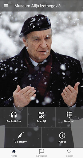 Android application Museum Alija Izetbegovic screenshort
