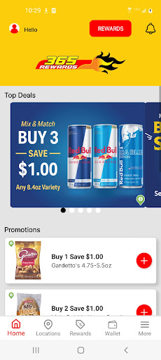 Android application 365 Rewards screenshort