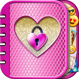 ਪ੍ਰਤੀਕ ਦਾ ਚਿੱਤਰ Pink Diary with Lock Password