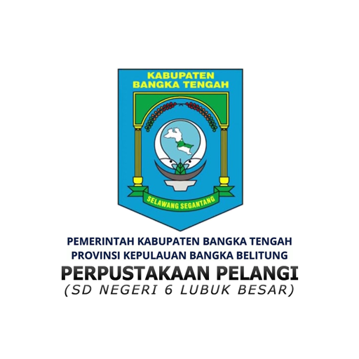 PERPUSTAKAAN PELANGI (SD NEGER logo