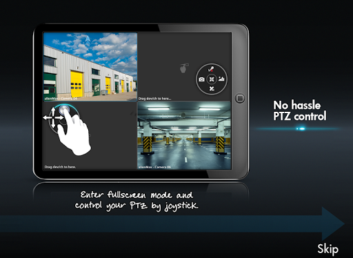 Alien DVR Tablet Client Screen 3