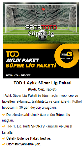 Tek Maç Satın Al Screen 2